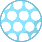 Blue Spotty Ball