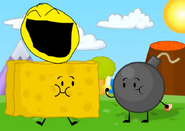 Yellow Face, Spongy and Bomby