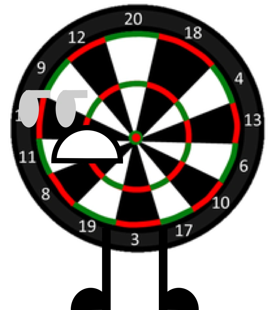 Dartboard Object Shows Community Fandom