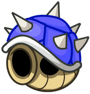 Blue Shell (Wings are drown afterwards)