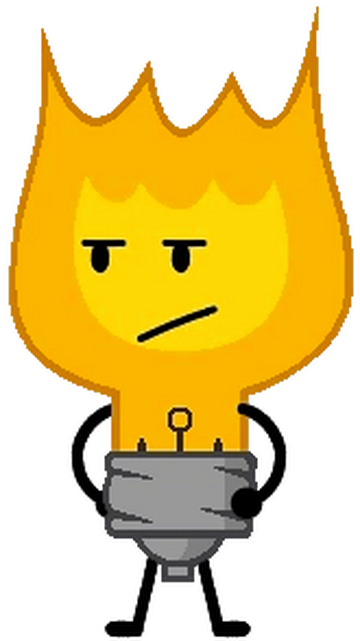 Inanimate Insanity Lightbulb bfdi mouth Pin for Sale by JELLYZFISHYZ