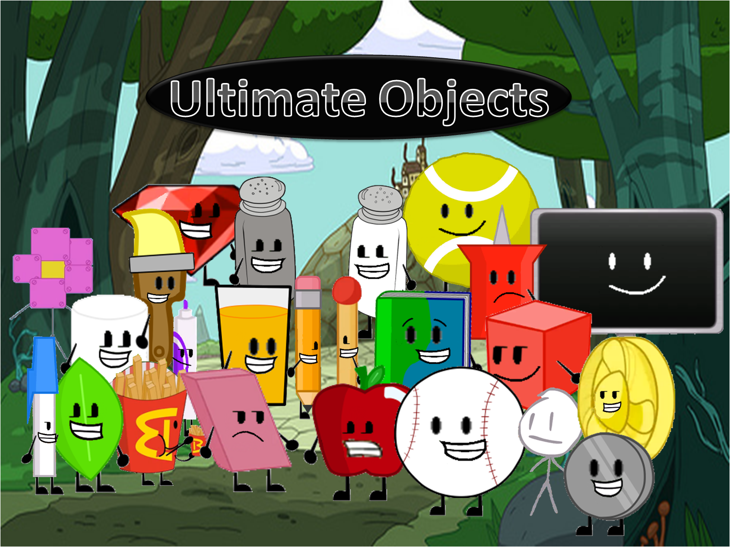 The host:So i will reveal the team,Team bfdi,Is Pen,Leafy,Eraser,Blocky,Pen...
