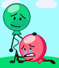 Balloony from bfdi and balloon from ii by me