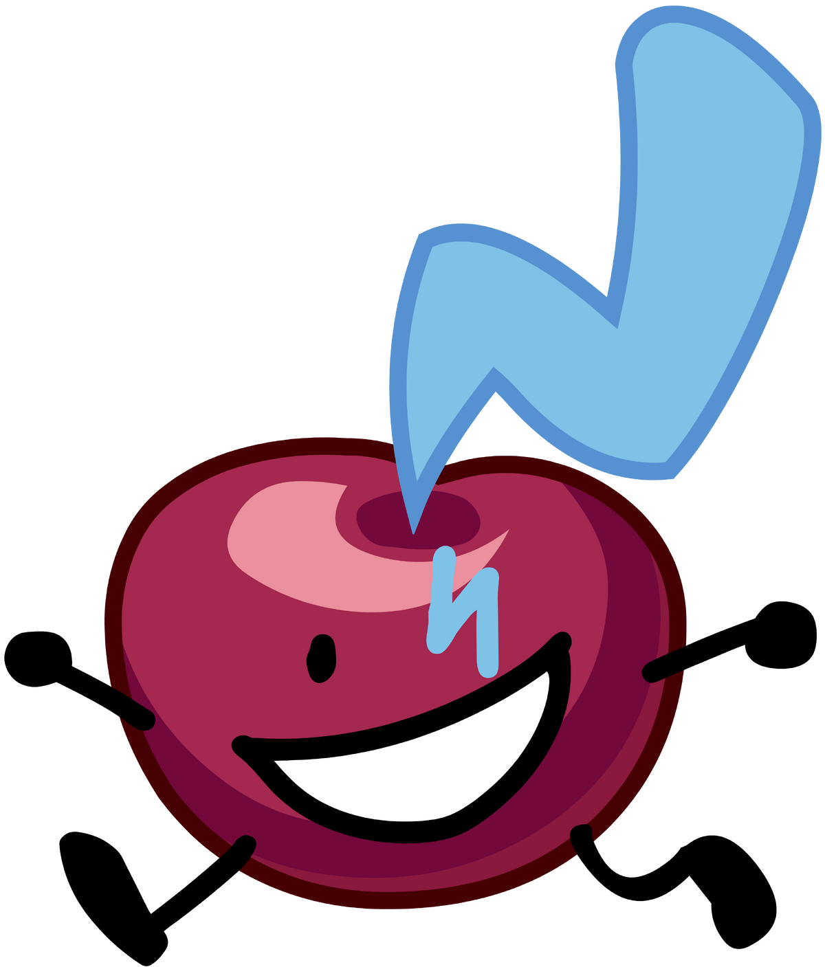 The Object Shows Community Wiki - Bfdi Cherries, HD Png Download - 712x792  PNG 