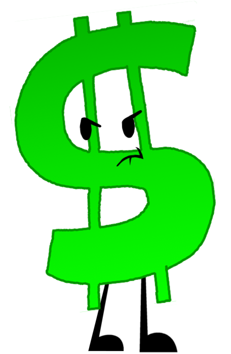 dollar sign png green