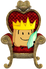 King Woody in the throne 0