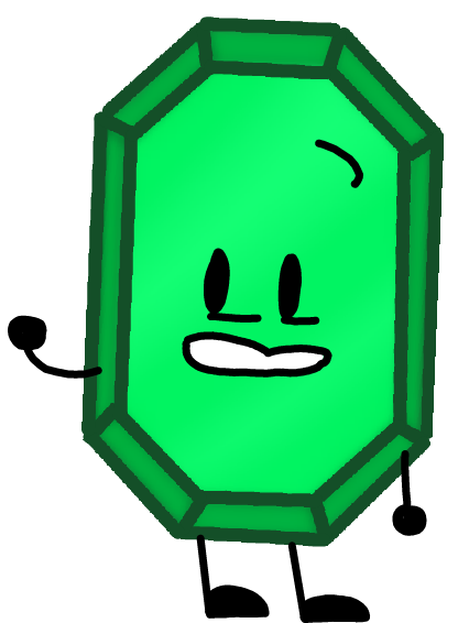 BFDI Assets: (Emerald And Blue Circle)