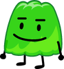 3: Gelatin (Pre-split BFB): Yep. The jello everyone loved has went to THIS. He acts annoying, threw forks at others in BFB 3, and not to mention, he threw a tantrum over not getting a speck of dust in BFB 16, so what did he do? He throws a tantrum and cries like a baby.