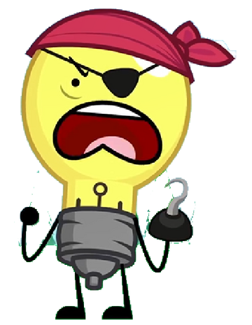 Inanimate Insanity Lightbulb bfdi mouth Pin for Sale by JELLYZFISHYZ