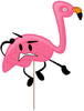 Plastic Flamingo, the Paralysed Nutcase