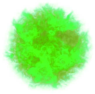 green fireball png