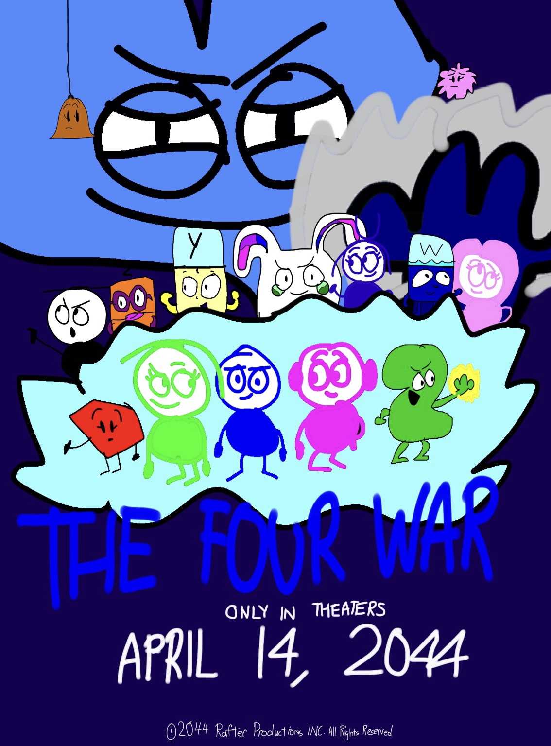 So I made my own BFDI season a year ago called Battle for Dream Island:  Ten's Space Wars (BFDI:TSW) : r/BattleForDreamIsland