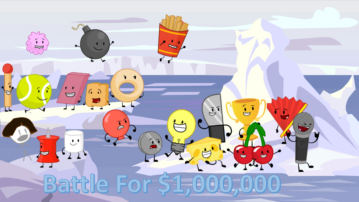 Ultimate BFDI Iceberg