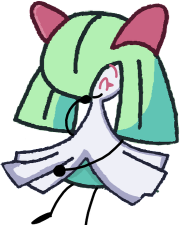 Kirlia pokemon coloring pages