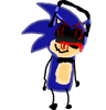 Sanic.EXE (Object Megaverse by Maurorodon; Halloween)