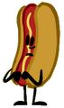 Hot Dog (Brawl of the Objects) — Shoots mustard and ketchup bottles at opponents. Squeezing!