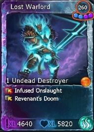 Card Lost Warlord Battleforge Wiki Fandom