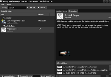 Frosty Tool Suite Battlefront Modding Server Wiki Fandom