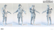 Hoth Rebel soldier (Male) model