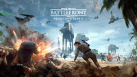 The key art for Star Wars Battlefront Rogue One: Scarif