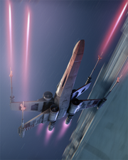 Boost Card Luke Skywalker T-65B X-Wing - Fire Control Cycler