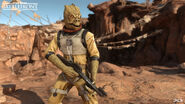 Bossk on Tatooine in Star Wars Battlefront.