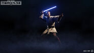 Promotional image of Obi-Wan Kenobi in his default appearance, Jedi Master.