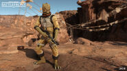 Bossk on Tatooine in Star Wars Battlefront.