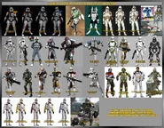 Clone Trooper variants