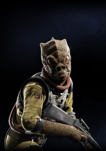 Bossk close up