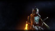 Promotional image of Boba Fett. (Battlefront II)