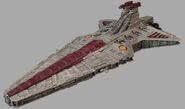 A Republic Attack Cruiser.