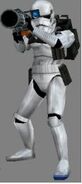 A Shock Trooper in Star Wars Battlefront