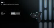 RK-3 in the Collection menu