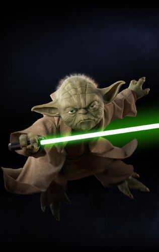 Yoda close up