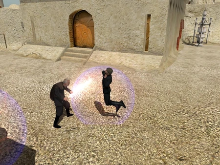 Count Dooku Force Choking Luke Skywalker