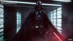 Concept art for Darth Vader in Battlefront II