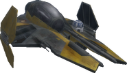 Anakin's starfighter.