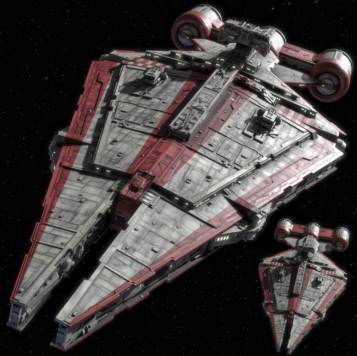 star wars republic cruiser model
