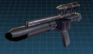 A DC-15s Blaster Pistol.