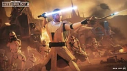 General Kenobi on Geonosis - Battlefront II.png (1.21 MB) Promotional image of Obi-Wan Kenobi's General Kenobi appearance on Geonosis.