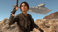 Jyn Erso on Jundland Wastes