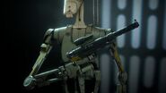 Closeup of the Droid Officer with RG-4D