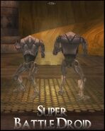 Super Battle Droid on Geonosis.