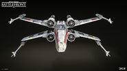 Official image of the T-65B X-Wing model.