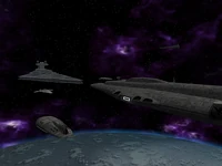 A match of Assault taking place on Space Hoth.