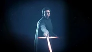 Hologram of Kylo Ren's The Last Jedi outfit.