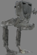 Another view of the AT-ST