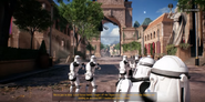 Clone Troopers on Theed.