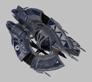 A Droid Tri-Fighter.